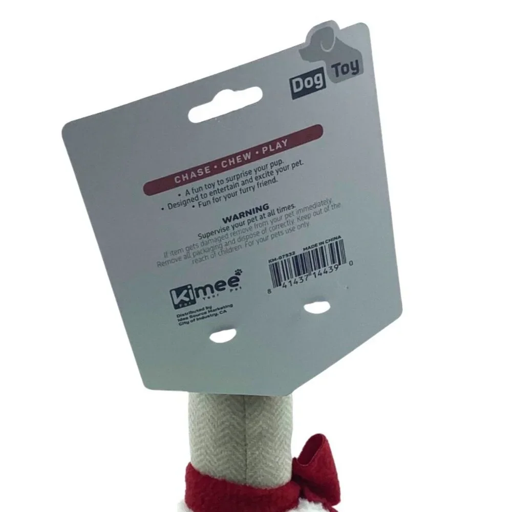 Alpaca Llama Plush Dog Toy Squeaker Soft‎ Durable Festive Design Kimee 10