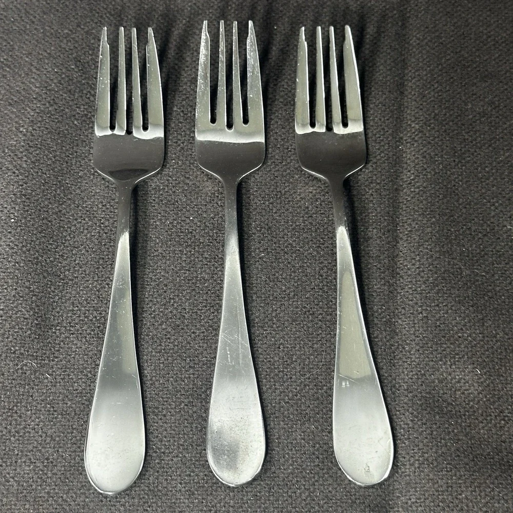 Towle BOSTON ANTIQUE 18-10 Stainless Salad Fork (China) Set Of 3