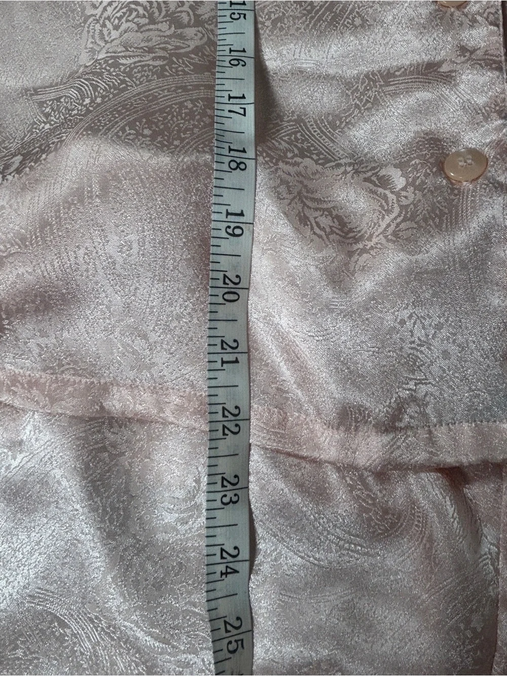 Oscar de la Renta Light Blush Floral Jacquard Sleeveless Pajama Set